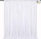 8ft x 8ft White Sequin Backdrop Curtain Sparkle Photo Backdrop for Wedding Birthday Wall Background Decorations