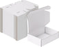 MEBRUDY 7x5x2 Inches Shipping Boxes Pack of 50, Small Corrugated Cardboard Box for Mailing Mailer Packing, White