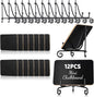 12 Pcs Mini Chalkboard Signs for Food Labels 4"x3"Small Chalkboards-Label with Metal Stand Buffet Food-Signs for Party Mini Chalkboard Signs with Stand for Party Bakery