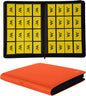 Premium 1000+ Pockets Card Binder,16 Pockets Card Binder Ringless Side Loading Trading Card Album Folder for TCG -Dark Orange