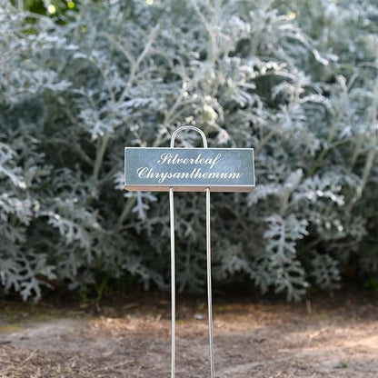 50 Pack Metal Plant Labels for Outdoor Garden Waterproof Plant Markers, Labels Garden Markers for Seedlings Herbs Vegetable Greenhouse Gifts, with Pen
