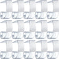 Boao 50 Packs Table Skirt Cover Clips Plastic Tablecloth Clips for Outdoor Party Dining Home 1 3/5 to 1 4/5 Inches