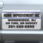 Car Magnet Signs Custom - 24"x12" (Set of 2), 30-mil Thickness with Rounded Corners (Metal)