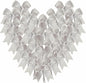 36pcs 4-1/2" Metallic Silver Bows with Twist Ties for Gift Wrapping Packing Christmas Decoration (4.5",Silver)
