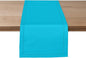 Ruvanti Linen Table Runner 72 Inches, Classic Hemstitch, Washable, Reusable, Non-Slipping, Stain Resistant- Perfect for Parties, Weddings, Dinners, Thanksgiving, Christmas, Indoor use – Blue
