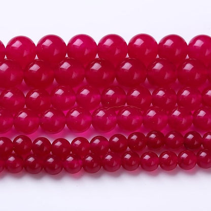 Rose Carnelian Stone Beads for Jewelry Making DIY Bracelet Necklace Jewelry Making 1 Strand 15.5inch 45PCS 8MM