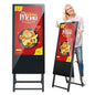MWE 32 Inch Digital Signage Display, Portable LCD Digital Kiosk, Advertising Display Poster, Android Kiosk with Auto Media Player, HDMI/USB