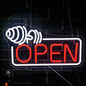 Lucunstar Barbell Open Neon Sign,Dimmable USB Led for Gym Decor Red Barbell Neon Open Sign for Business Neon Lights Fitness Club Sign Gym Fitness Studio Decoration