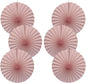 Pink Birthday Decorations,DIY Pink Paper Fans Hanging Decoration ,Party Supplies Party Fans 16in, Pink Christmas,Wedding Graduation Events Accessories 30 Color DIY Set (Baby Pink)
