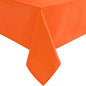 Hiasan Pumpkin Orange Rectangle Tablecloth - Waterproof Washable Polyester Fabric Table Cloth for Buffect Dining Birthday Party Wedding, 70 x 108 Inch