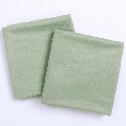 Socomi Sage Green Sheer Wedding Arch Draping Fabric 29" x 20Ft 2 Panels Outdoor Curtain Drapes Extra Long for Bridal Baby Shower Ceremony Birthday Party Decor