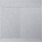 LUXPaper Square Invitation Envelopes | Peel & Press | 8 1/2" x 8 1/2" | Silver Metallic | 80lb. Text | 50 Qty