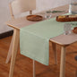 Linen Table Runner 72 inches Long – Hemstitch, 100% Pure Linen Sage Green Dining Table Runner 14 x 72 Inch for Spring, Summer, Wedding Decorations, Gift – Elara