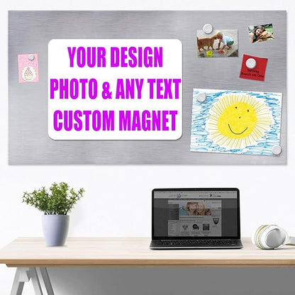 KETABAO – 6" Customize Your Heart Photo Magnets - Photo Fridge, Storage Cabinet and Car Decoration Magnets