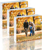 3 Pack 4x4 Acrylic Picture Frames - 20% Thicker Double Sided Magnetic Frame with UV Protection - Freestanding Clear Frameless Display for Tabletops - Modern Photo Frame Set for Home & Office Decor