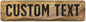 Custom Sign, Custom Street Sign, 11 Font Colors, 13 Font Styles, 4 Hole Options, 22 Sizes, 12x48 Inches, Rust Free DiBound, Fade Resistant, Made in USA by My Sign Center (Stone)
