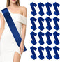 Blank Sash 16 PCS Sashes DIY Satin Sash Chair Sashes Scout Sash President Sash Senior Sash Scout Sash Wedding Party Sash