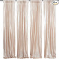 Poise3EHome Champagne Sequin Backdrop Curtains,4 Panels 2FTx8FT Glitter Background for Party Birthday Party Baby Shower Wedding Christmas Thanksgiving Holiday Festival Decor