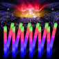 30 Pieces Led Foam Sticks - Flashing Glow Sticks Party Supplies Light Up Baton Wands for Kids, Raves, Birthday, Wedding, Christmas, Halloween, Children Toy