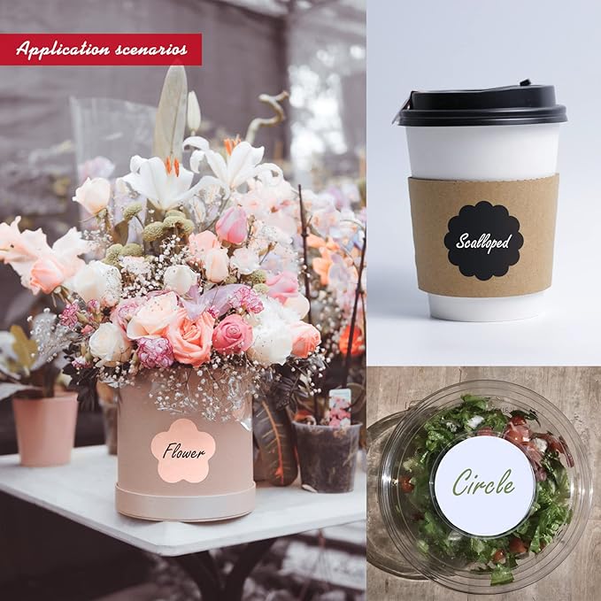 Custom Stickers Personalized Labels - Customized Stickers with Any Design Image Logo Text,Custom Stickers for Business Logo,Custom Thank You Label Stickers,100 Labels (Star,6"x6")