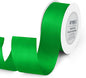 1-1/2 inch Double Faced Polyester Emerald Green Satin Ribbon, Perfect for Gift Wrapping Very Suitable for Weddings Party Hair Bow Invitation Decorations and More (25 Yards)
