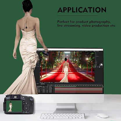 Dark Green Photography Backdrop for Photoshoot, Photo Backdrop Curtain, Perfect Dark Green Backdrops for Party Portrait Photoshoots Video Studio 8FTx10FT