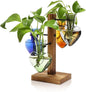 Plants Propagation Stations Plant Terrarium Kit Glass Planters for Indoor Plants House Plant Accessories Gift for Women - 4 Love Bulb Vase