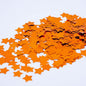 Orange Star Confetti,Foil Glitter Table Confetti,Sparkling for Party Decorations(1.76 OZ)