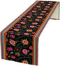 Mexican Table Runner,Colorful Flowers Cinco De Mayo Decor Table Runner for Kitchen Dining Table Home Party Decoration 13x120 Inch