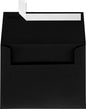 LUXPaper A7 Invitation Envelopes | Peel & Press | 5 1/4" x 7 1/4" | Black Linen | 80lb. Text | 50 Qty