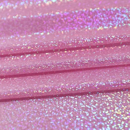 Fitable Pink Sequin Tablecloth for Parties 60x60 Inch - Sparkle Glitter Table Cloth Laser Square Overlay for Wedding Baby Shower Ceremony Birthday Holiday Banquet