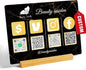 Personalized Custom Metal QR Code Sign Venmo Cashapp Scan to Pay with Stand Instagram Facebook Social Media QR Signs Bar Code QR Plaque Print for Business Salon Beauty Store Restaurant Wifi Sign (Vertical 4)