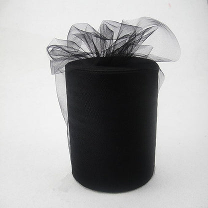 Peacock Blue Tulle Fabric Rolls 6 Inch by 100 Yards (300 feet) Tulle Roll Spool Fabric for DIY Tutu Skirt Baby Shower Birthday Party Wedding Decorations Christmas Craft Supplies (Peacock Blue)