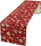 Christmas Table Runner,Seasonal Winter Deer Table Decoration Snowflake Table Cloth Kitchen Dining Table Decoration for Home Party Decor 13x120 Inch