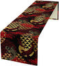 Japanese Table Runner Oriental Tradition Kio Fish Red Art Printed Burlap Runner Home Kitchen Dining Table Living Room Decor Fabric 1 Panel W13xL108in