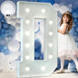 Marquee Letters 4 Feet Tall Large Light Up Letters Baby Shower Decorations Wedding Engagement Happy birthday White Party Decorations Marry Me Sign Big Cardboard Backdrop D