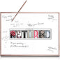 Framed Rose Gold Retirement Decorations Guest Book 12"x16" for Women - Happy Retirement Party Decorations - including Rose Gold Pen & Acrylic Glass - Unique Retired Gift