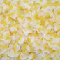 CODE FLORIST 2200 PCS Silk Flower Rose Petals for Wedding Decorations (Orange&White)