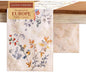Maison d' Hermine Table Runner 100% Cotton Double Layer Table Runners 108 inches Long for Thanksgiving Christmas Decorations Home Kitchen Dining Party Wedding (Equinoxe - Beige, 14.5" x 108")