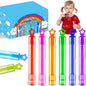 Bulk Toys for Kids Prizes 200 Pack, Mini Bubble Wands Party Favors for Toddlers, Small Halloween Pinata Goodie Bag Stuffers, Carnival Supplies Giveaways Handouts Stocking Stuffers for Girls and Boys
