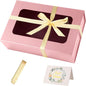 TIACABO Pink Large Gift Box with Window, 13.5"x9"x4.3" Bridesmaid Boxe for Gifts Giving,Birthday Gift Boxes with Magnetic,Closure Lid Gifts Box for Presents,Cute Boxe,Luxury for Gift Packaging