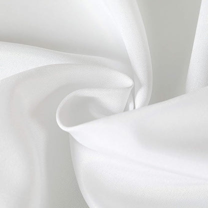 Cupuamon Square Tablecloth 90x90 inch Washable Polyester Fabric Table Cloth for Wedding Party Dining Banquet Decoration（90x90,White）