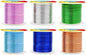 Mandala Crafts 10 Gauge Anodized Aluminum Craft Wire for Jewelry Making - 120 FT Colored Flexible Silver Copper True Blue Pink Ice Blue Green Wire - Bendable for Bonsai Armature Crafting Sculpting