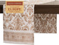Maison d' Hermine Table Runner 100% Cotton Double Layer Table Runners 108 inches Long for Thanksgiving Christmas Decorations Home Kitchen Dining Party Wedding (Allure, 14.5" x 108")