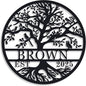 Personalized Tree of Life Metal Sign, Custom Name Sign, Tree of Life Wall Decor,Tree of Life Wall Decor, Custom Metal Signs Personalized
