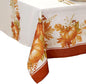 Elrene Home Fashions Autumn Pumpkin Grove Wrinkle Resistant Tablecloth, 60"x102" Rectangle, Multi Color