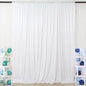 Poise3EHome White Sequin Backdrop Curtain, 10Ft x 10Ft White Glitter Photography Background Curtains, Sequence Backdrop Drapes for Wedding Party Festival Decor