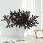 Fall Decor，Fall Stems,Artificial Cimicifuga Stems,3-Pack 32 Inch,Purple Fall Foliage Spray for Tall Vase,Farmhouse Thanksgiving Mantel Centerpiece Halloween Fall Decorations for Home Arrangements