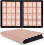 1000+ Pockets Trading Card Binder, Premium 16 Pocket Card Binder, Ringless Side Loading Collection Album Holder Folders for MTG, TCG, Game Cards & Sports Cards (Pink)