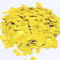 Gold Metallic Foil Confetti(0.59 inch) Round Dots Glitter Table Confetti for Party Wedding Decorations,2.11 OZ per pack